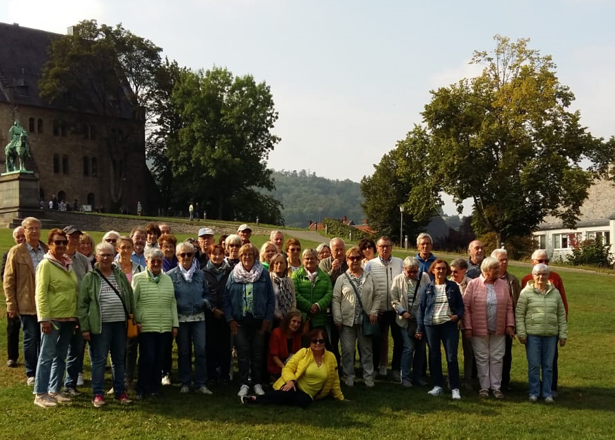 Gruppenfoto Vereinsfahrt nach Braunlage im Harz